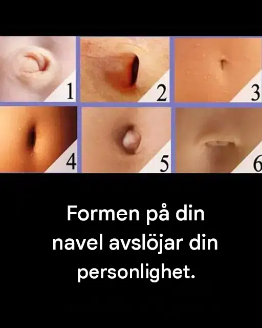 Formen på din navel avslöjar din personlighet: upptäck vad den säger om dig